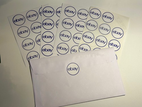 Round ebay stickers - 1”,